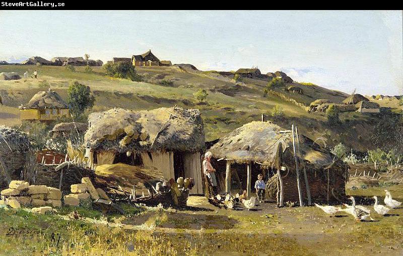 Nikolay Nikanorovich Dubovskoy In The Village